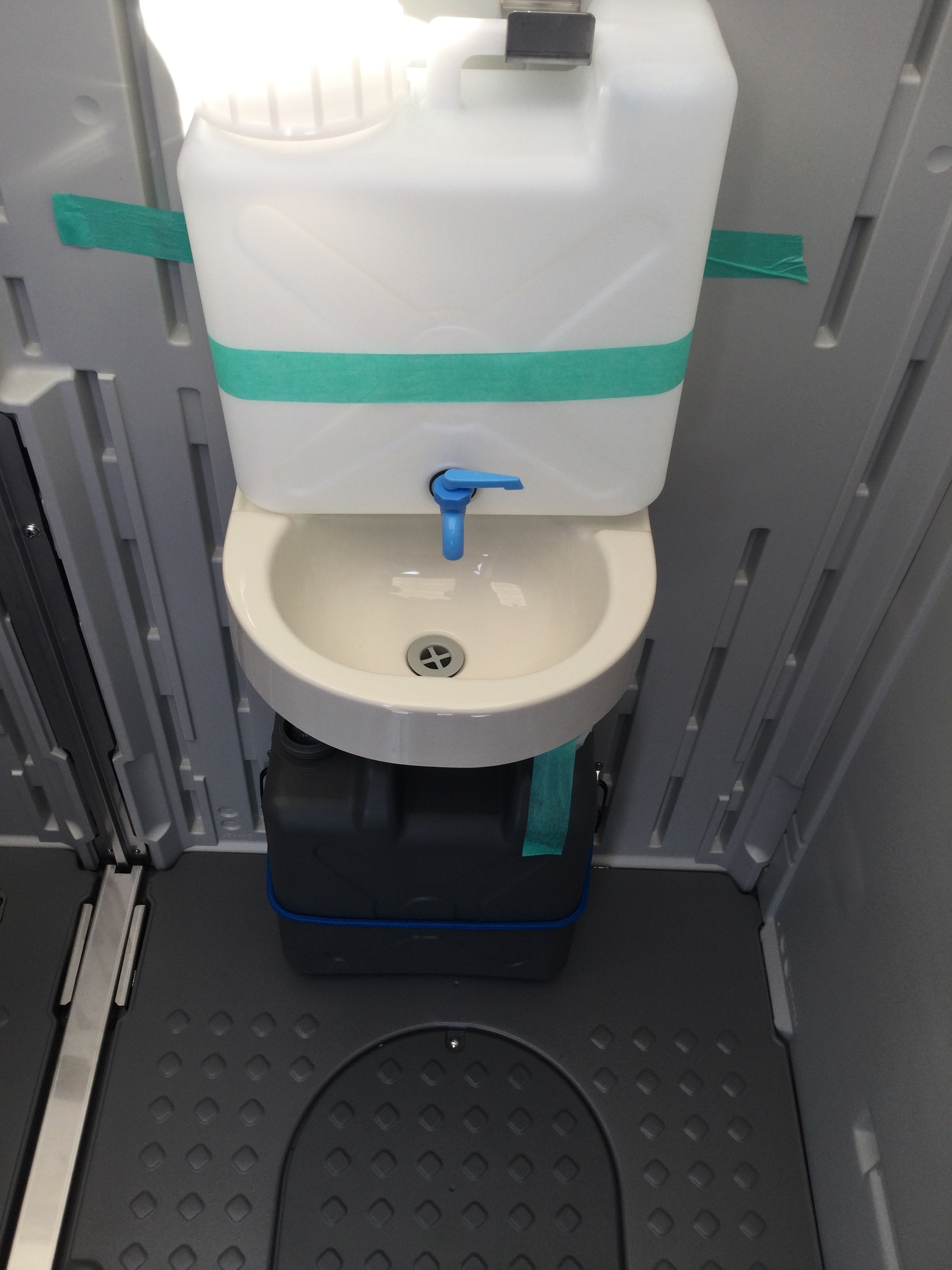 ###u.ハマネツ屋外トイレ TU-iXシリーズ 標準仕様 非水洗タイプ 小便器 便槽330L 受注約1ヵ月 - 1