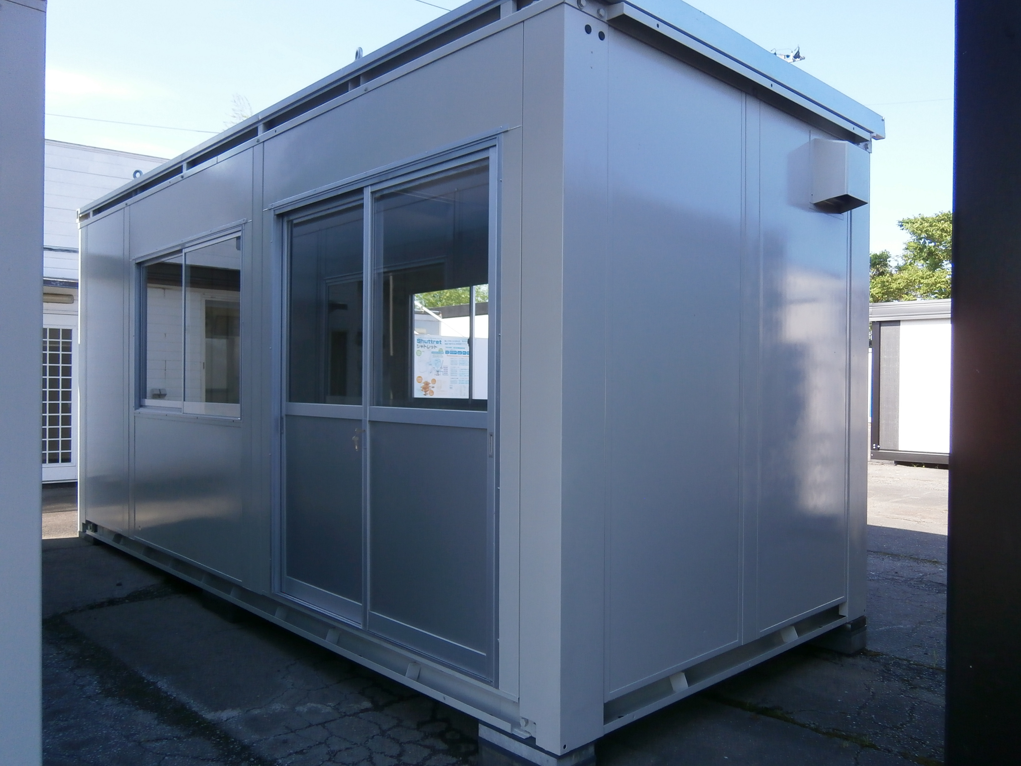 神奈川県 引き取りsankyoプレハブハウス 倉庫ユニットハウス2 2坪 Focuscurso Com